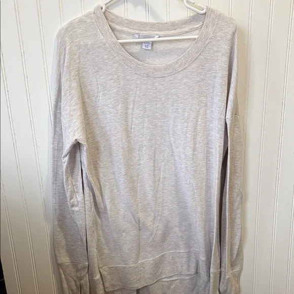 Light tan Long Sleeve Sweatshirt Athleta - Picture 1 of 3